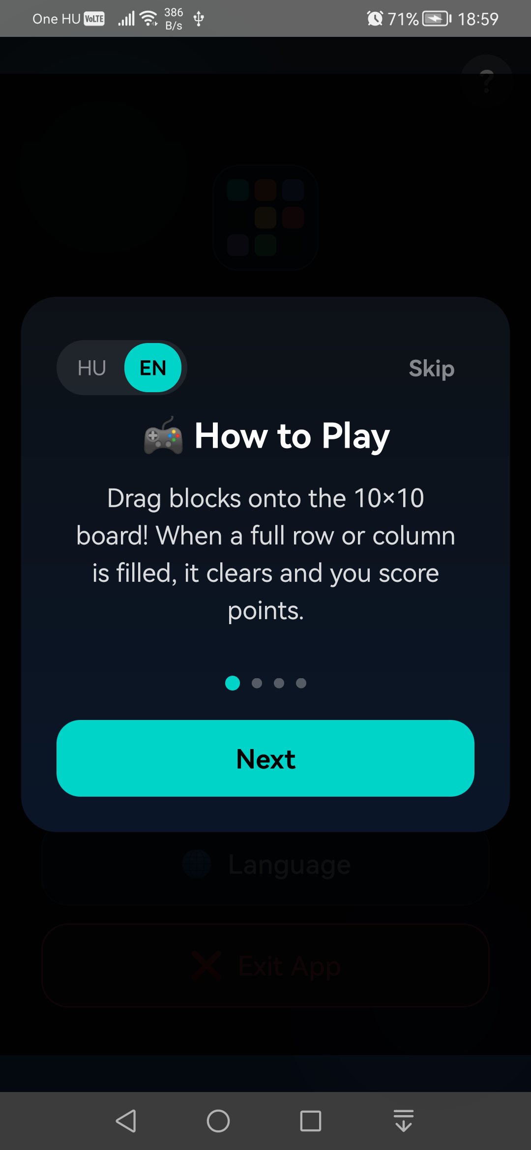 BlockPuzzleColor súgó mobil képernyőkép